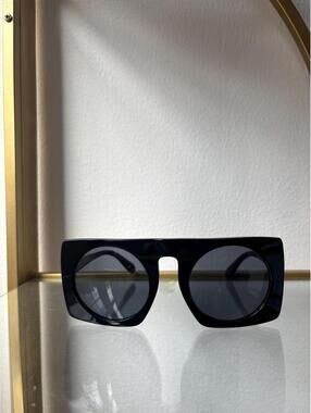 Stella McCartney SC400171 Square Frame Round Lens Sunglasses